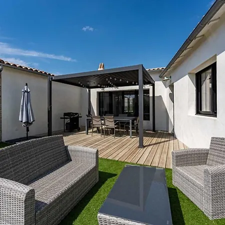 Maison Moderne Avec Jardin Clos Pour 4 Pers. - Fr-1-835-18 Le Bois-Plage-en-Ré