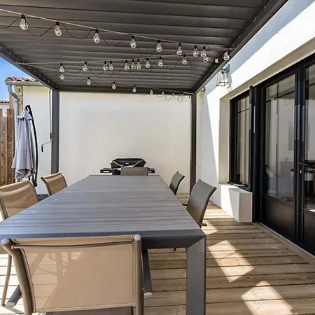 Tatil Evi Maison Moderne Avec Jardin Clos Pour 4 Pers. - Fr-1-835-18 Le Bois-Plage-en-Ré